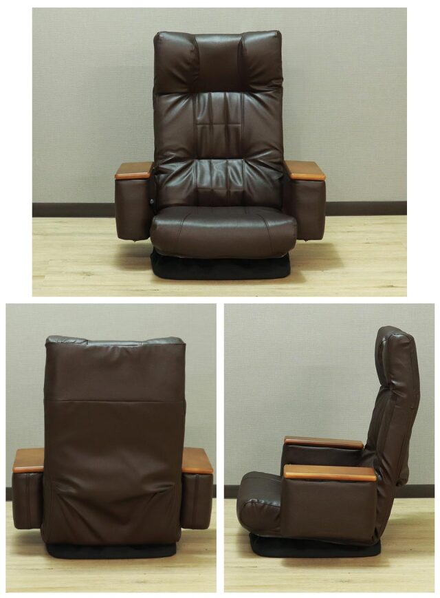 座椅子　収納付回転座椅子