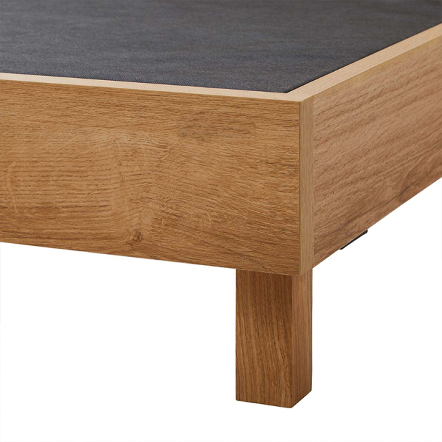 Tasiaコンセント付シンプルベッド　セミダブル