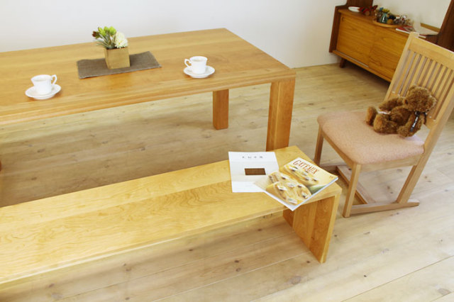 サイズオーダー可能】凛／RIN Type2 ベンチ（ブラックチェリー）