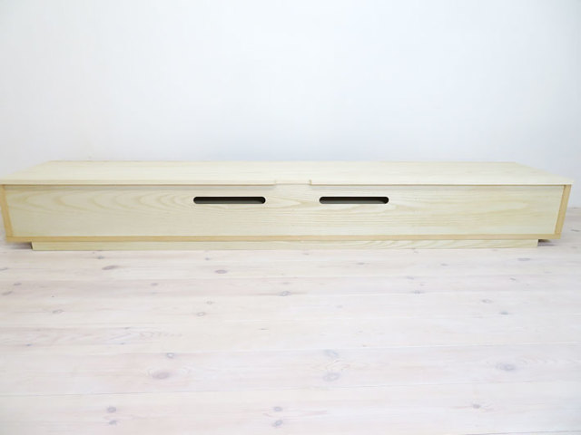 サイズオーダー可】天然木、無垢材使用テレビボード 凛／RIN-W2400