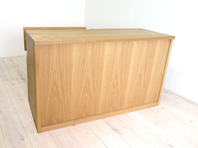 天然木・無垢ホワイトオークのチェスト 彩美 幅1200mm