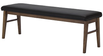 Olivia 座面合成皮革 ダイニングベンチ130