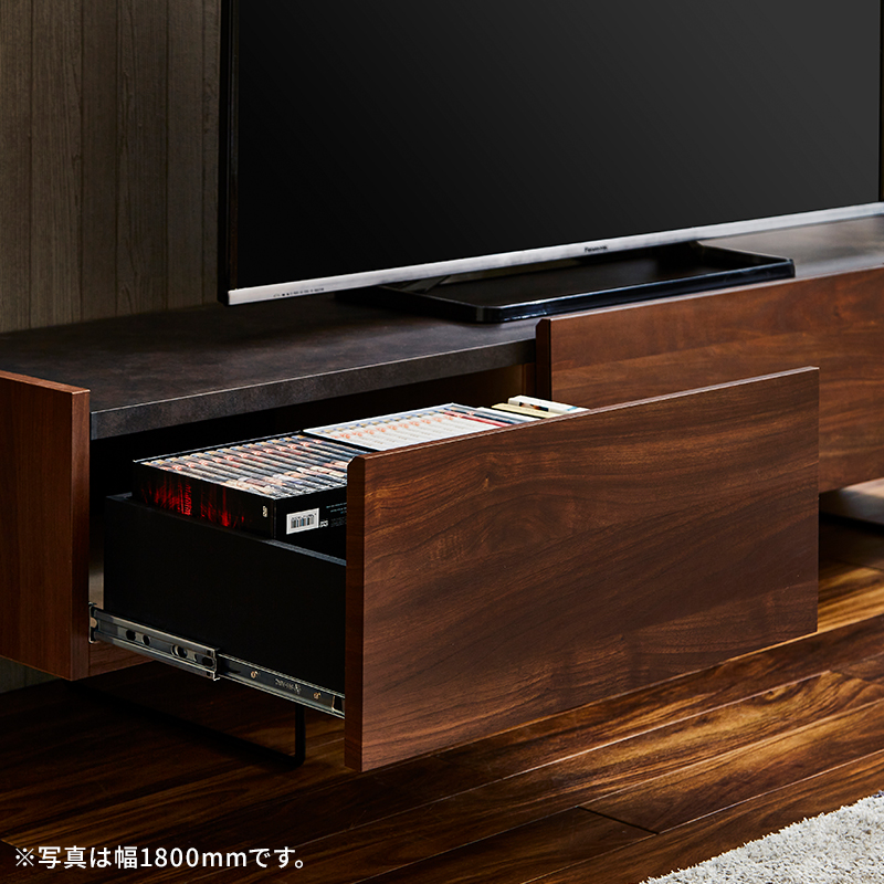 収納力抜群の引き出し