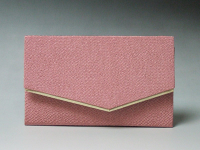 数珠袋　数珠入　ちりめん　灰桜