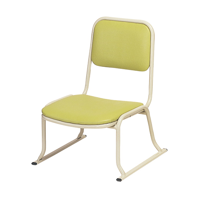 本堂用お詣り椅子 AL-260 (座高26cm) アルミ製
