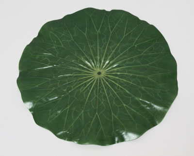 お盆用品　ハスの葉