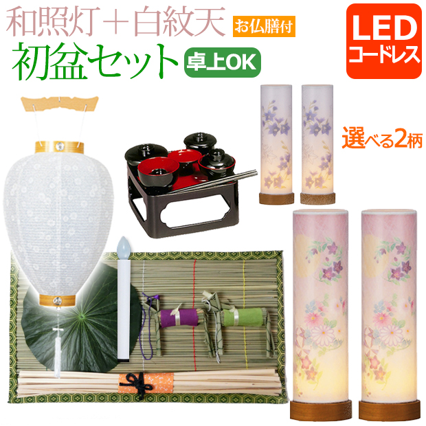 初盆 新盆 提灯 セット