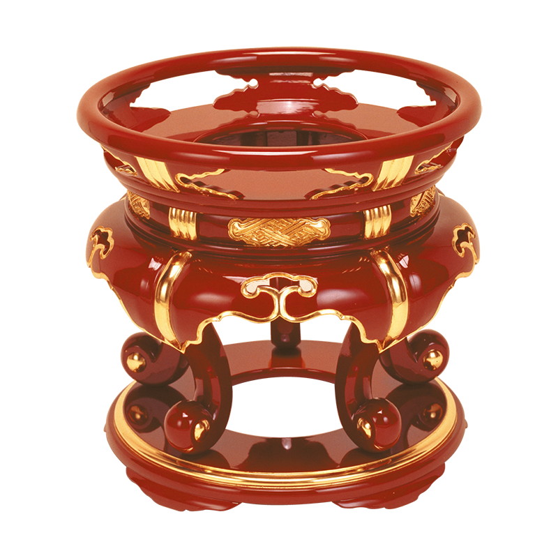 寺院用仏具 丸金台 内寸1尺6寸(上部手摺内径48cm)