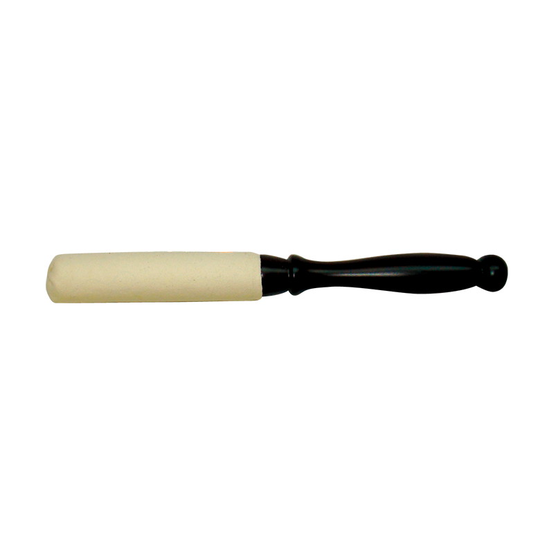 寺院用仏具 黒檀皮巻リン棒 1尺2寸(36.0cm)
