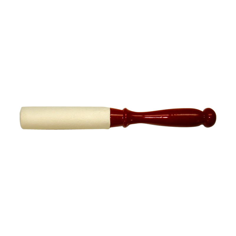 寺院用仏具 朱塗皮巻リン棒 1尺4寸(42.0cm)