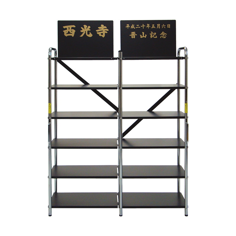寺院用仏具 ルーツ型下足棚 約24足収納 幅100cm×奥行33cm×高さ126cm