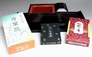 【必需品】  ご法事セット　木目　５寸