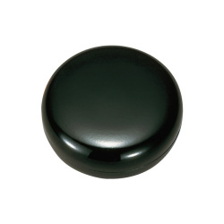 香合　黒　２.５寸