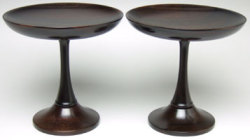 仏具　 高杯 黒檀　 ３,５寸