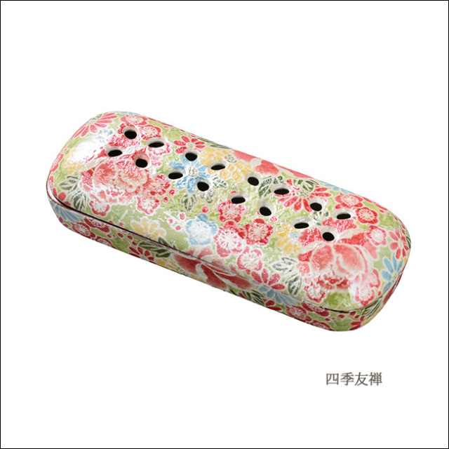 有田焼香枦 Amazon｜有田陶芸 仏壇用香炉 赤 幅12.5×奥行4.5×高さ3.6cm
