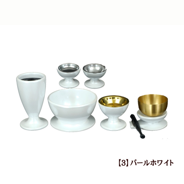 ポタリン　金　モダン仏具5点セット モダン仏具5点セット<br> 全2色 | 店舗,お仏壇のよしまる | 大川