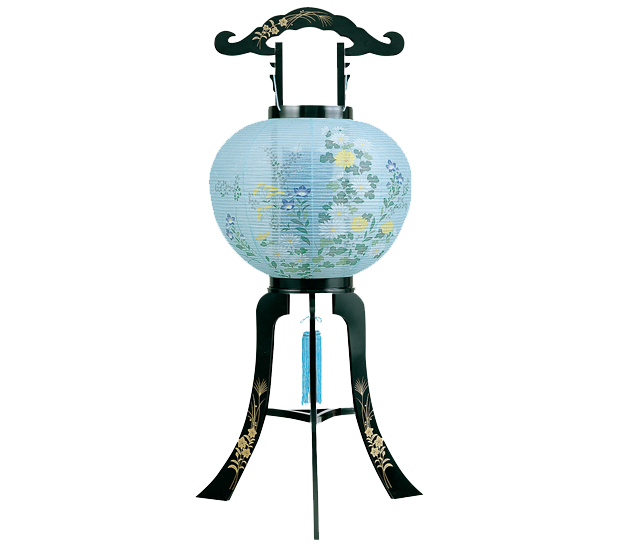 ■お盆提灯(盆ちょうちん) 回転行灯  一対【新品同様】 仏壇屋 滝田商店 盆提灯 盆ちょうちん お盆提灯 回転行灯 しずか