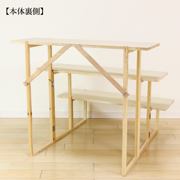 精霊棚 お盆用木製2段祭壇 f6526daaceddd42204b49e458c1b06