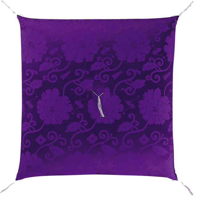 仏具 導師布団 カロヤンドンス 紫