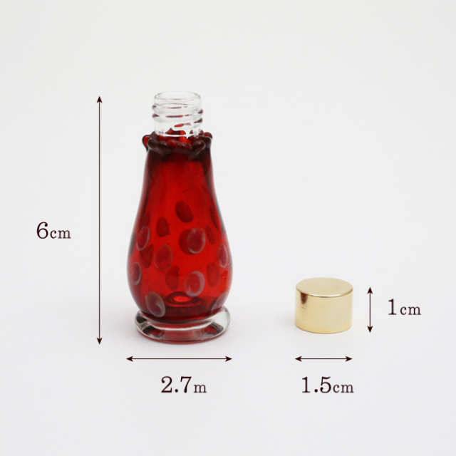 骨壷 ミニ骨つぼ ガラス製骨壺 星のしずく モクレン 分骨 手元供養