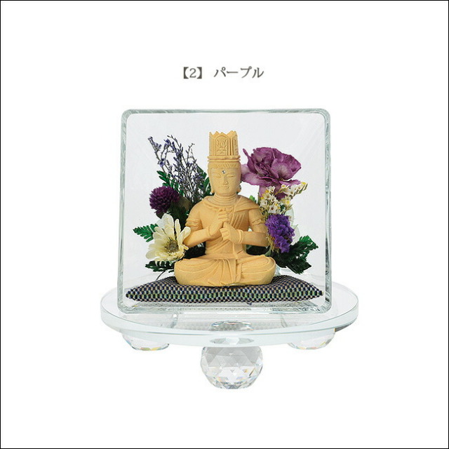 仏像 モダン 月虹 (げっこう) 大日如来 桧 ( ヒノキ ) 1.8寸