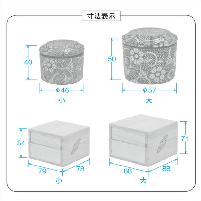 陶器製骨壺 九谷焼 夕凪(ゆうなぎ） 小 ( ミニ骨壺 骨壺ミニ 分骨