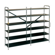 寺院用仏具 ルーツ型下足棚 約36足収納 幅150cm×奥行33cm×高さ126cm