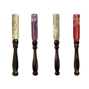 仏具 『美晏華　りん棒　４.５寸（約13.6cm）４色（白茶・藤・利休・エンジ）』