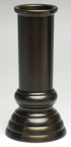 仏具　線香差し　真鍮製　色付