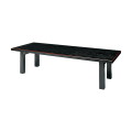 寺院用仏具接客机 折りたたみ(板バネ)式 黒塗面朱 6尺 (幅180cm×奥行60cm×高さ33cm) 黒塗面朱 国産 日本製 木製