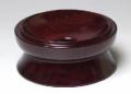 仏具　 リン台　紫檀製　３寸
