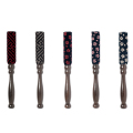 仏具 『印伝調　りん棒　５寸（約15.1cm）５色（サヤエンジ・サヤ黒・小桜エンジ・小桜ピンク・小桜黒）』