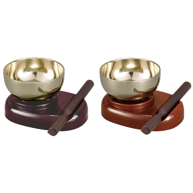 【仏具 モダン仏具 セット】『こだちりん台セット　２.３寸 ２色（タメ・ブラウン）』