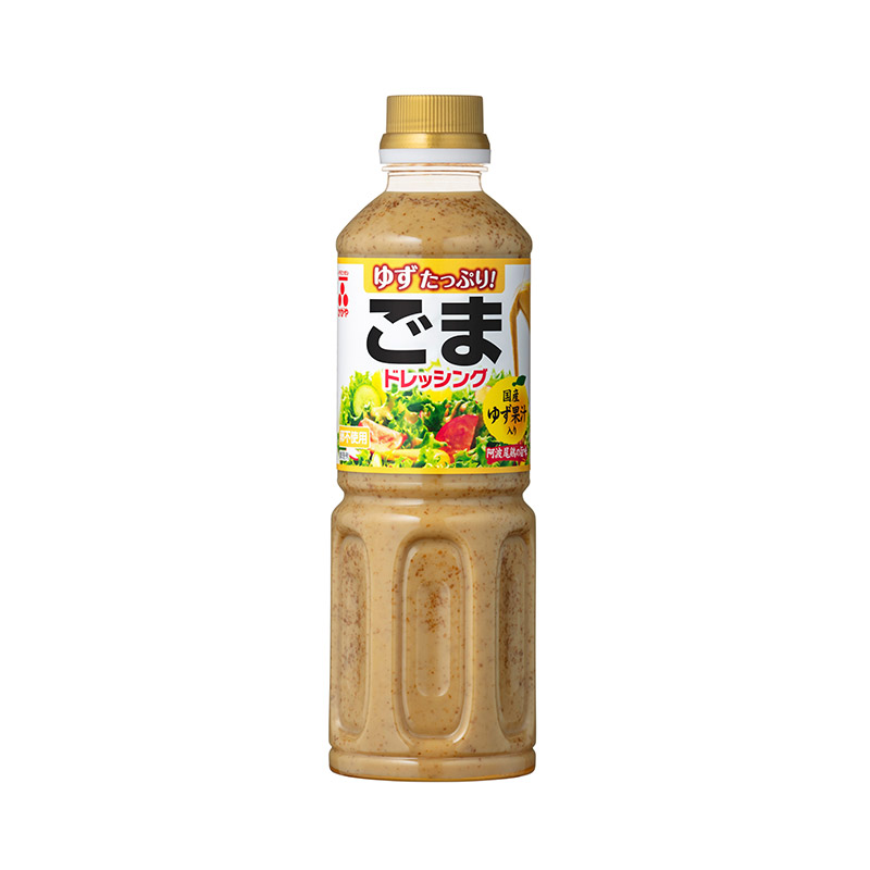 ［イツミツボシ］ごまドレッシング ゆず果汁入り 500ml（PET）＜30385＞