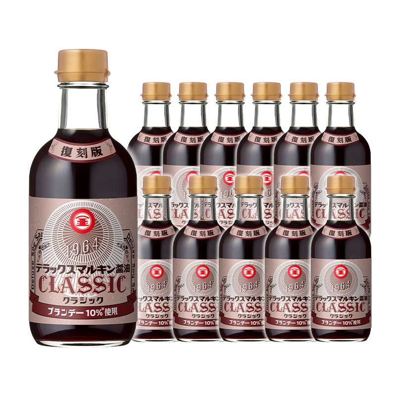 デラックスマルキン醤油クラシック1964　340ml×12本【送料無料】