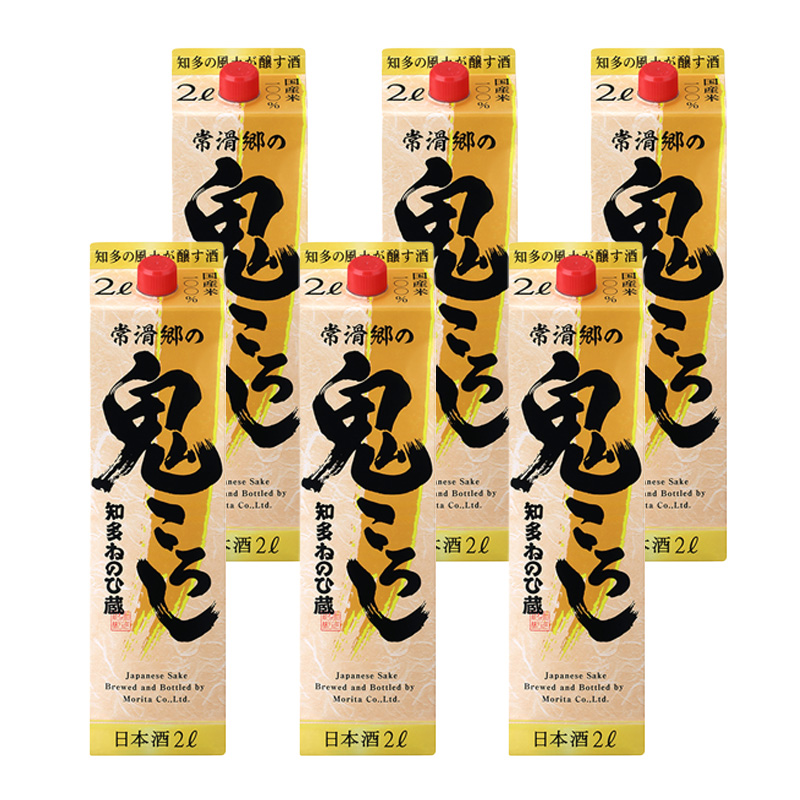 知多ねのひ蔵 常滑郷の鬼ころし2L×6本〈40402〉