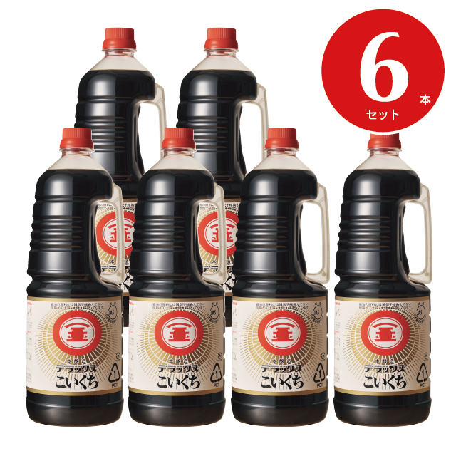 デラックスしょうゆ1.8L　6本　マルキン