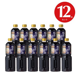 まとめてお得［マルキン］かき醤油　1L×6本：だししょうゆ＜30347＞【送料無料】※2セットまで1配送