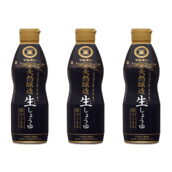 ［マルキン］天然醸造生（なま）しょうゆ蔵のうまみ450mlPET×3本［1本あたり398円！］：醤油＜ネット注文限定＞※12本まで1配送