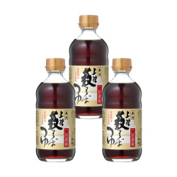 マルキン　上野藪そばつゆ　２倍凝縮 340ml×3本