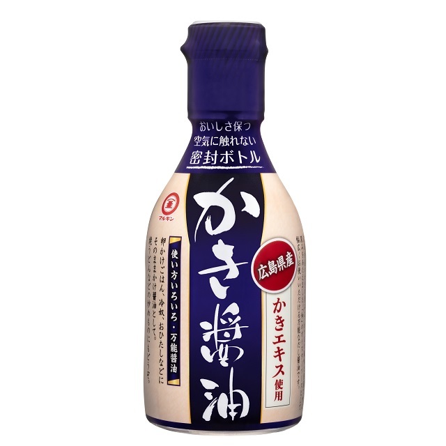 マルキン】かき醤油 200ml：だししょうゆ＜郷土味紀行＞