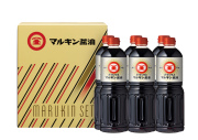 ［セット］［マルキン］デラックス醤油セットG＜こいくち1L×6本＞：ギフト 贈答＜30333＞【送料無料】※同梱不可