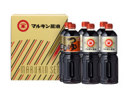 調味料セット】デラックス醤油セットG【マルキン】：ギフト
