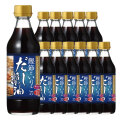 ［マルキン］ 鰹節といりこのだし醤油 360ml瓶×12本（ケース販売）【送料無料】［常温/冷蔵可］他商品と同梱不可