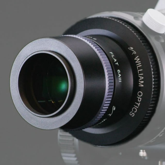 ウィリアムオプティクス　X0.8 レデューサー・フラットナーII（Fluorostar 91専用スペシャルエディション）