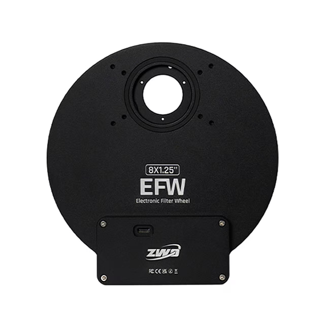 New EFW-8x1.25"（1.25"フィルター・8枚用電動フィルターホイール）