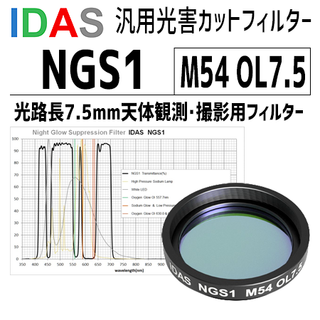 アイダス　NGS1 M54 OL7.5 フィルター