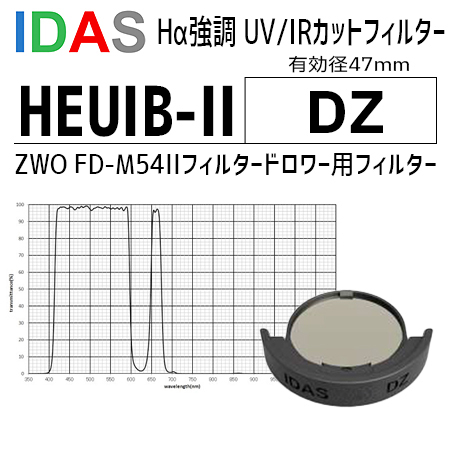 アイダス HEUIB-II DZ(ZWO FD-M54IIフィルタードロワー用)【納期:2週間