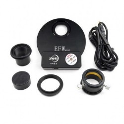 ZWO 電動フィルターホイールmini （EFW）1.25″/31mm 5枚用