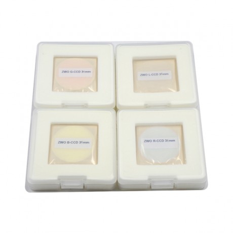 ZWO　LRGB　フィルターセット　φ31mm【完売御礼】